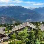 Avec Balcon & Vue Degagee, Centre Apartament Anzère
